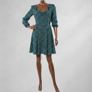 Band of the Free Women’s  Dress M Mini Short  Geometric Smocked Back Boho